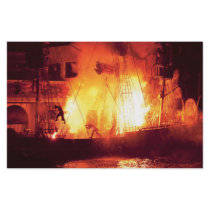 Vegas - Treasure Island - Explosion, Abandon ship stationery