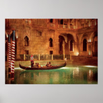 Vegas - Venetian - The Gondola's of Venice Print
