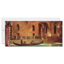 Vegas - Venetian - The Gondola's of Venice Personalized Rack Card