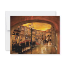 Vegas - Venetian - The streets of Venice invitations by suburbanscenes Vegas - Venetian - The streets of Venice invitations