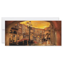 Vegas - Venetian - The streets of Venice Custom Rack Cards