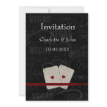 vegas wedding invitation
