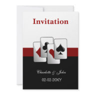 vegas wedding invitation invitation