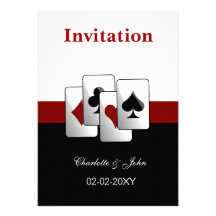 vegas wedding invitation