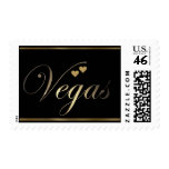 Vegas Wedding Postage Stamps
