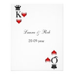 Vegas wedding rsvp cards custom announcement