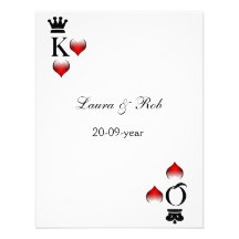 Vegas wedding rsvp cards custom announcement