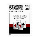 Vegas  wedding stamps