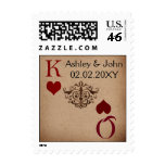 Vegas  wedding stamps