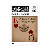 Vegas wedding stamps stamp