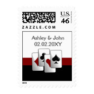 Vegas wedding stamps stamp