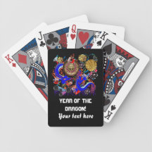 Vegas Year of the Dragon Please View notes Bicycle Playing Cards
