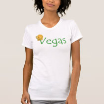 Vegas Yellow Rose Ladies Casual Scoop t-shirts