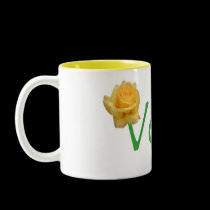 Vegas Yellow Rose Mug