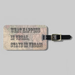 VegasVacation Luggage Tag luggage tags