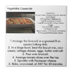 Vegatable Casserole recipie kitchen tile