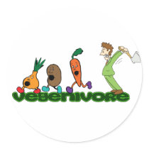 Vegenivore stickers