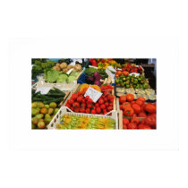 vegetable and fruit stand posters