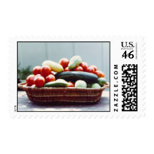 Vegetable Basket Stamps