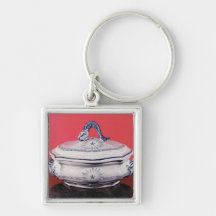 Vegetable dish belonging to Carl Linnaeus Key Chain