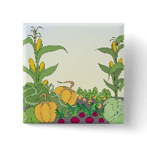 Vegetable Garden Buttons