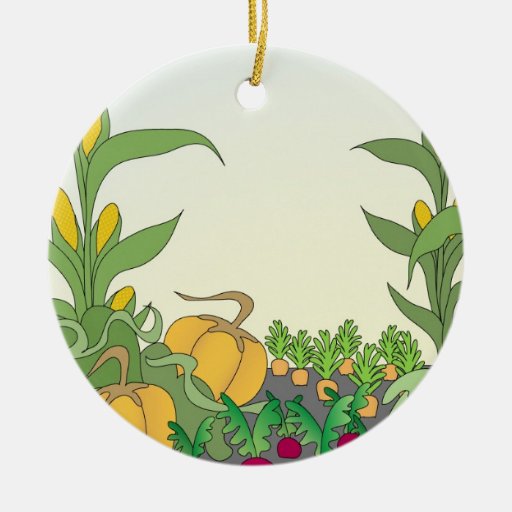 vegetable garden christmas tree ornament zazzle vegetable garden christmas tree ornament zazzle