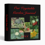Vegetable Garden Journal 3 Ring Binder