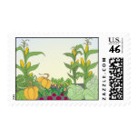 Vegetable Garden Postage Stamp