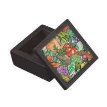 Vegetable Gardener Premium Jewelry Box