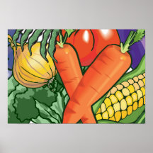 Vegetable Gardening Poster
