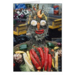 Vegetable Man Blank Card