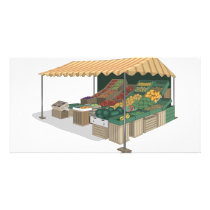 Vegetable Stand Tribute! photo cards by LSDmeCom Vegetable Stand Tribute! photo cards