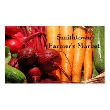 Vegetables Business Card