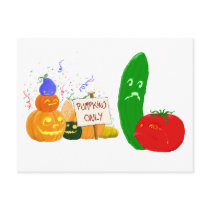 Vegetables divided postcards by Boogybunny Vegetables divided postcards