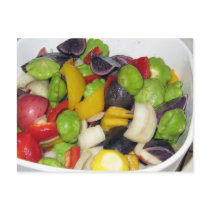 Vegetables postcards by DonnaGrayson Vegetables postcards