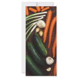 Vegetables rack cards