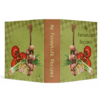 Vegetables Recipes binders by RainbowCards Vegetables Recipes binders