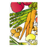 Vegetables Stationery Design