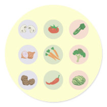 Vegetables Sticker
