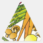 Vegetables Triangle Stickers