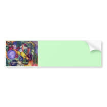 Vegetables Watercolor Plant Food Not Lawns Bumper Sticker