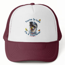Vegetarian Bird Dog Trucker Hat