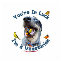 Vegetarian Bird Dog Posters