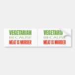 Vegetarian Bumper Stickers