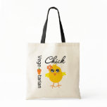 Vegetarian Chick Tote Bag
