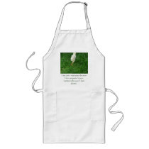 Vegetarian Chick - Customized aprons by Meerchen Vegetarian Chick - Customized aprons