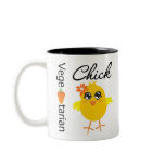 Vegetarian Chick Coffee Mugs
