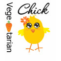 Vegetarian Chick t-shirts