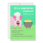 Vegetarian Cookout Invitation