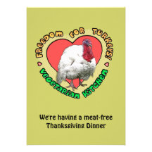 Vegetarian Dinner Custom Invites